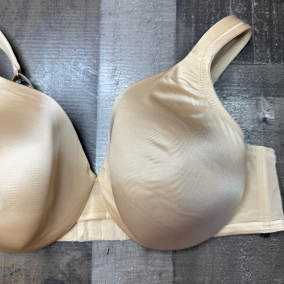 Cacique Lightly Lined Full Coverage Tan Bra 42C - Picture 3 of 11